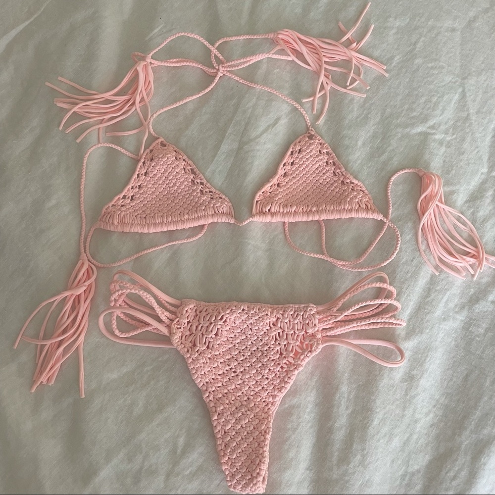 Rove Swimwear Crochet Bikini Set